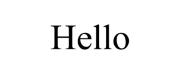 HELLO trademark