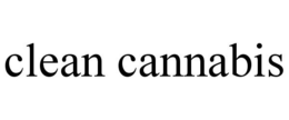 CLEAN CANNABIS trademark