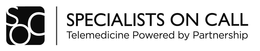 SOC SPECIALISTS ON CALL TELEMEDICINE POWERED BY PARTNERSHIP trademark