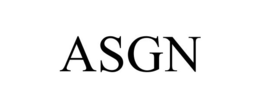 ASGN trademark