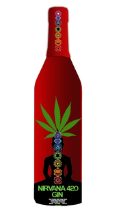 NIRVANA: HEMP SEED FLAVORED VODKA; HANDCRAFTED IN FLORIDA trademark