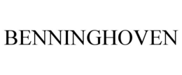 BENNINGHOVEN trademark
