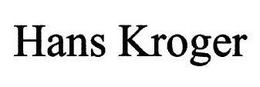 HANS KROGER trademark