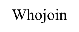 WHOJOIN trademark