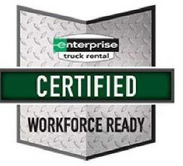 ENTERPRISE TRUCK RENTAL CERTIFIED WORKFORCE READY trademark