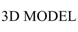 3D MODEL trademark