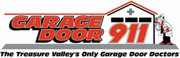 GARAGE DOOR 911 THE TREASURE VALLEY'S ONLY GARAGE DOOR DOCTORS trademark