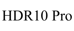 HDR10 PRO trademark