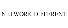 NETWORK DIFFERENT trademark