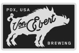 PDX, USA VON EBERT BREWING trademark
