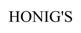 HONIG'S trademark