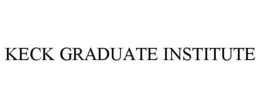 KECK GRADUATE INSTITUTE trademark
