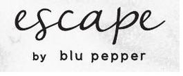 ESCAPE BY BLU PEPPER trademark