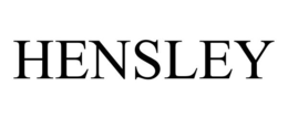 HENSLEY trademark