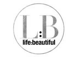 L:B LIFE:BEAUTIFUL trademark