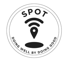 SPOT DOING WELL BY DOING GOOD trademark
