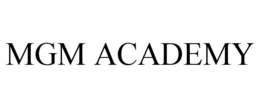 MGM ACADEMY trademark
