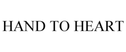 HAND TO HEART trademark
