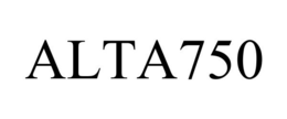 ALTA750 trademark