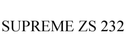 SUPREME ZS 232 trademark