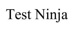 TEST NINJA trademark