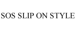 SOS SLIP ON STYLE trademark