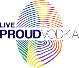 LIVE PROUD VODKA trademark