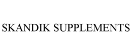 SKANDIK SUPPLEMENTS trademark