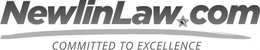 NEWLINLAW.COM COMMITTED TO EXCELLENCE trademark