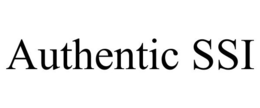 AUTHENTIC SSI trademark