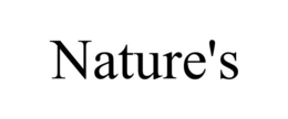 NATURE'S trademark
