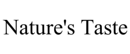 NATURE'S TASTE trademark