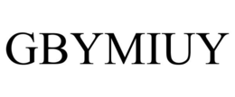 GBYMIUY trademark