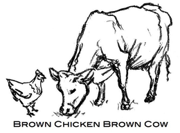 BROWN CHICKEN BROWN COW trademark