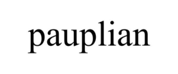 PAUPLIAN trademark