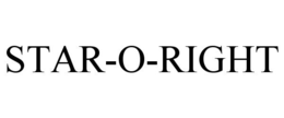 STAR-O-RIGHT trademark