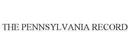 THE PENNSYLVANIA RECORD trademark