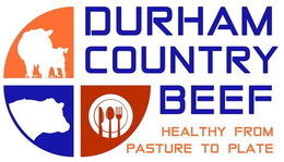 DURHAM COUNTRY BEEF HEALTHY FROM PASTURE TO PLATE trademark