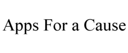 APPS FOR A CAUSE trademark