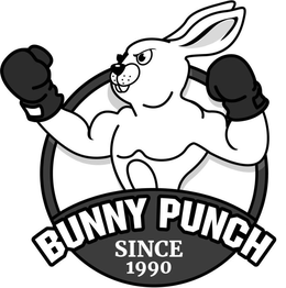 BUNNY PUNCH SINCE 1990 trademark