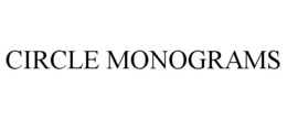 CIRCLE MONOGRAMS trademark