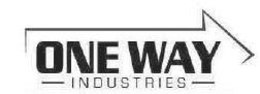 ONE WAY INDUSTRIES trademark