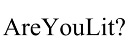 AREYOULIT? trademark