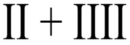 II + IIII trademark