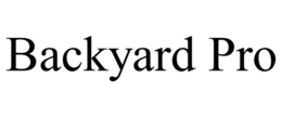 BACKYARD PRO trademark