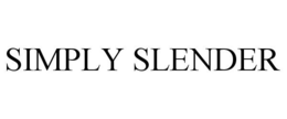 SIMPLY SLENDER trademark