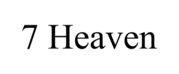 7 HEAVEN trademark