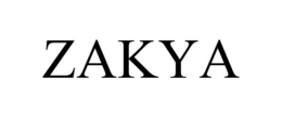 ZAKYA trademark
