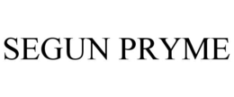 SEGUN PRYME trademark