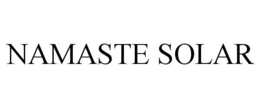 NAMASTE SOLAR trademark